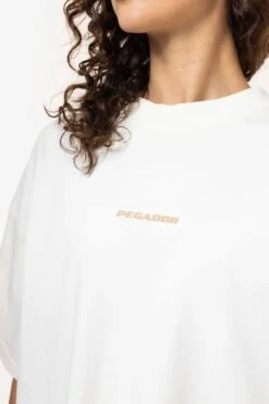 Bel Air Heavy Oversized Tee Vintage Washed Unbleached Espresso Gum -Pegador Sale Store 24053 PEGADOR BlackWeek Drop 3202