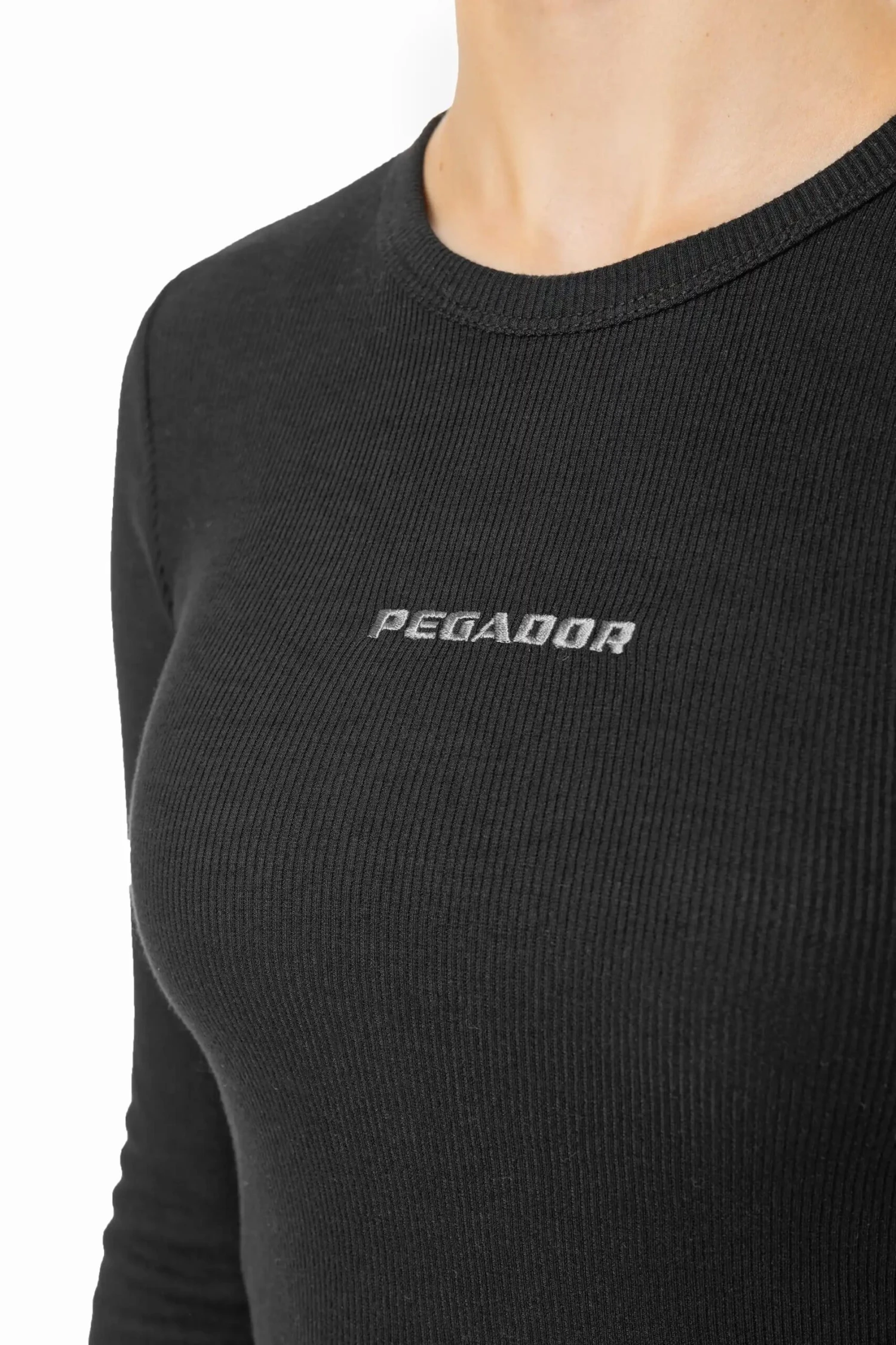 Nina Longsleeve Washed Black Dark Grey 5 Nina Longsleeve Washed Black Dark Grey - Image 5