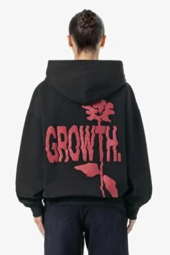 Ailis Oversized Hoodie Washed Black