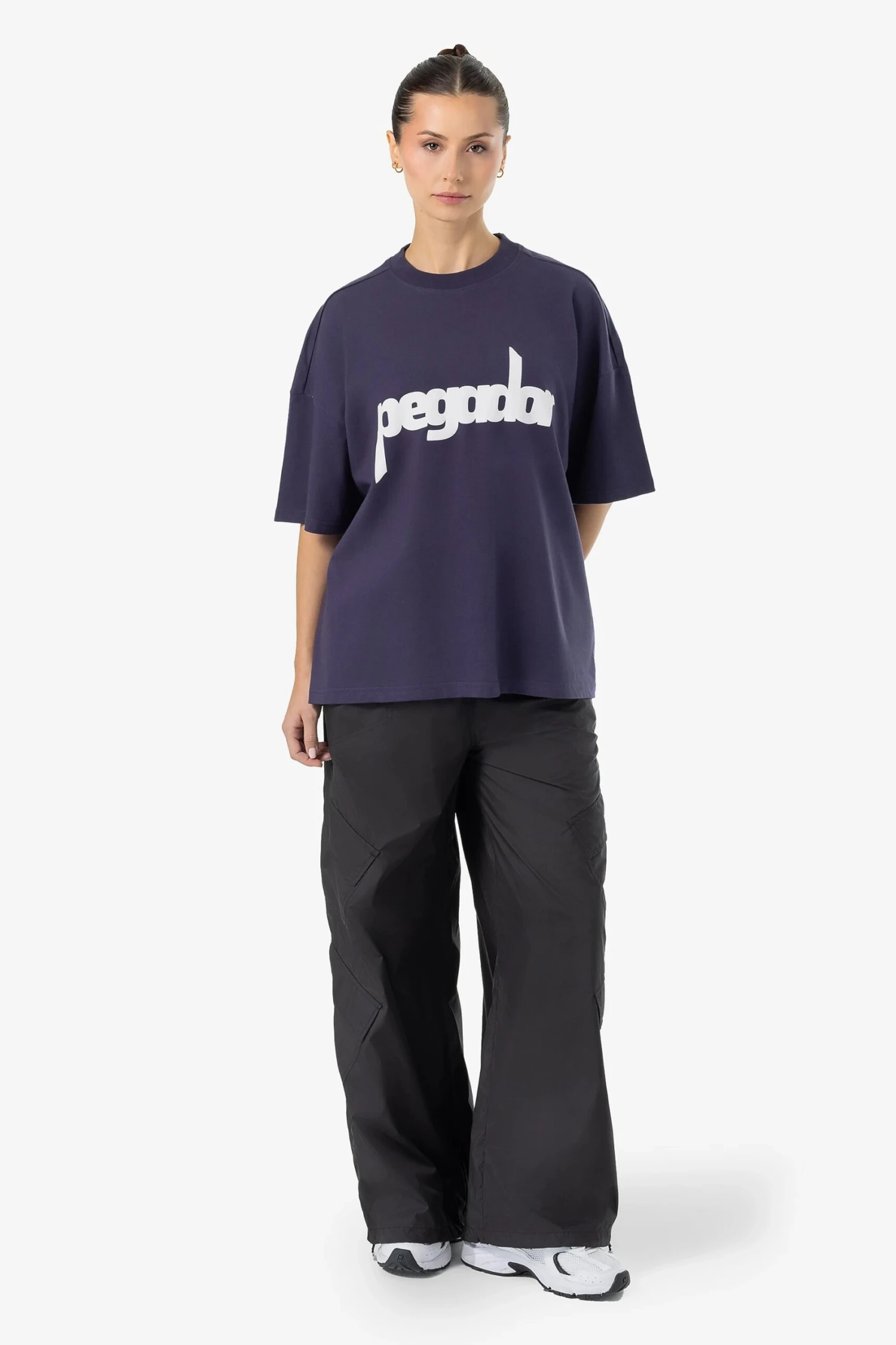 Bonnie Oversized Tee Washed Indigo Blue 2 Bonnie Oversized Tee Washed Indigo Blue - Image 2