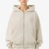 Johanna Oversized Sweat Jacket Light Beige Melange -Pegador Sale Store 24055 PEGADOR Q4 Drop 1038 fae41cca 373a 4b4d 9d7f a23d6b139b5b