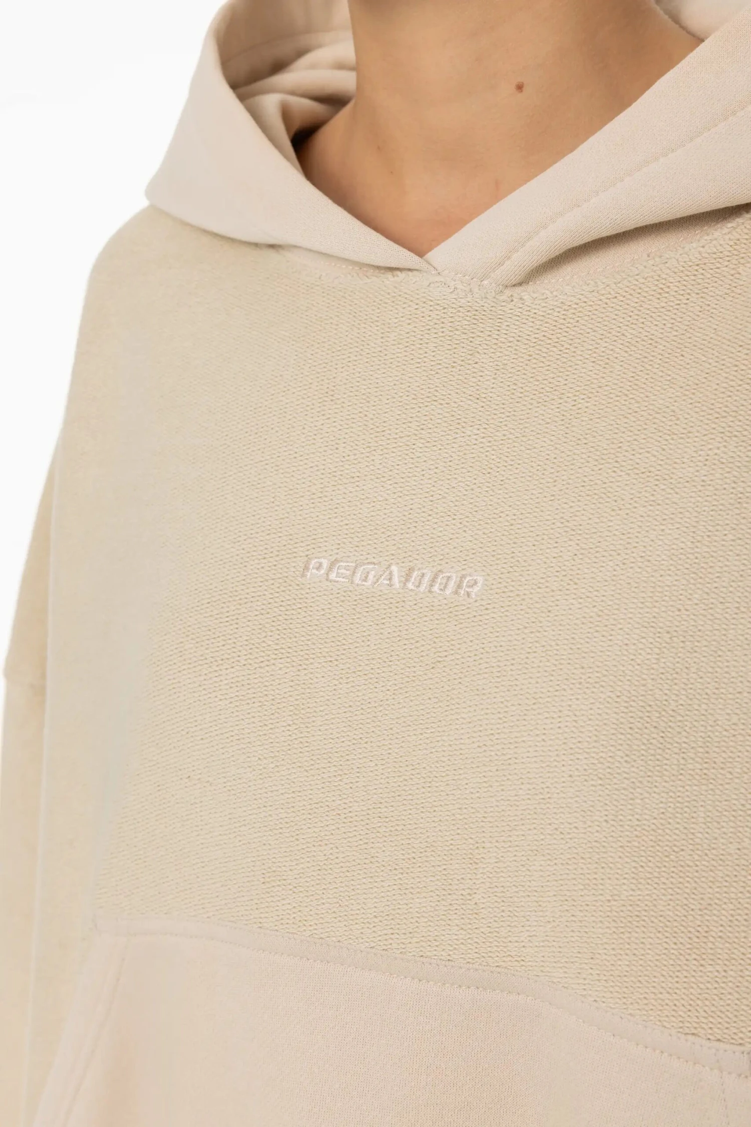 Estela Inside-Out Oversized Hoodie Light Beige 5 Estela Inside-Out Oversized Hoodie Light Beige - Image 5