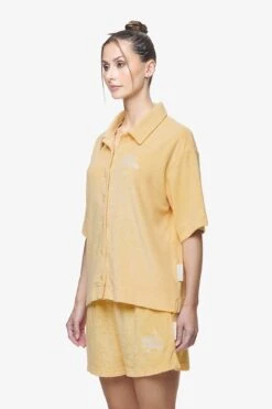 Cecina Frottee Overshirt Golden Sun -Pegador Sale Store 2 PGDR BLACKFRIDAY 2023 WMNS18942