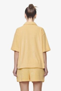 Cecina Frottee Overshirt Golden Sun -Pegador Sale Store 2 PGDR BLACKFRIDAY 2023 WMNS18944