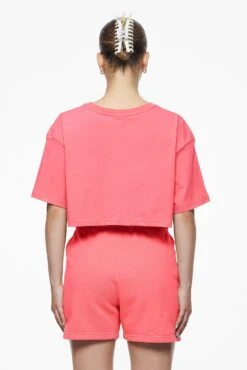 Layla Oversized Cropped Tee Vintage Washed Strawberry Gum -Pegador Sale Store PEGADOR E COMMERCE FINER THINGS FEMALE43198 2df1c97e 8dcb 47a4 8dc8 82635c5a9104