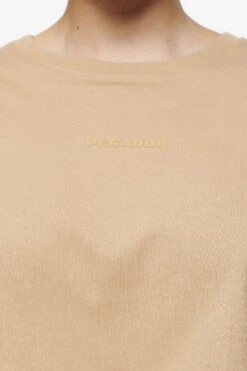 Layla Oversized Cropped Tee Vintage Washed Espresso Gum -Pegador Sale Store PEGADOR E COMMERCE FINER THINGS FEMALE43199