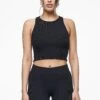 Ayla Crop Top Black
