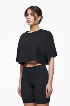 Layla Oversized Cropped Tee Black Gum -Pegador Sale Store PEGADOR E COMMERCE FINER THINGS FEMALE43363 72700d5f 9116 4775 b6cf d719e752925c