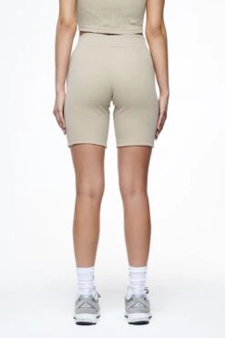 Barrie Rib Biker Shorts Vintage Washed Espresso -Pegador Sale Store PEGADOR FINER THINGS ECOMMERCE MALE PANTS0688