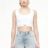 Giga Rib Baby Crop Top White 12 Giga Rib Baby Crop Top White -Pegador Sale Store PEGADOR TRUST THE PROCESS ECOMMERCE MALE31175 dba54e4f 8af6 4946 893b 28aaeab2cc4f