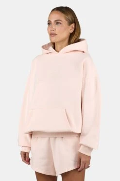 Clarita Logo Oversized Hoodie Washed Dusty Rose White 7 Clarita Logo Oversized Hoodie Washed Dusty Rose White -Pegador Sale Store PGDR 1278 588 004 Clarita Logo Oversized Hoodie Washed Dusty Rose White 5401