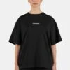 Bracy Heavy Oversized Tee Black White