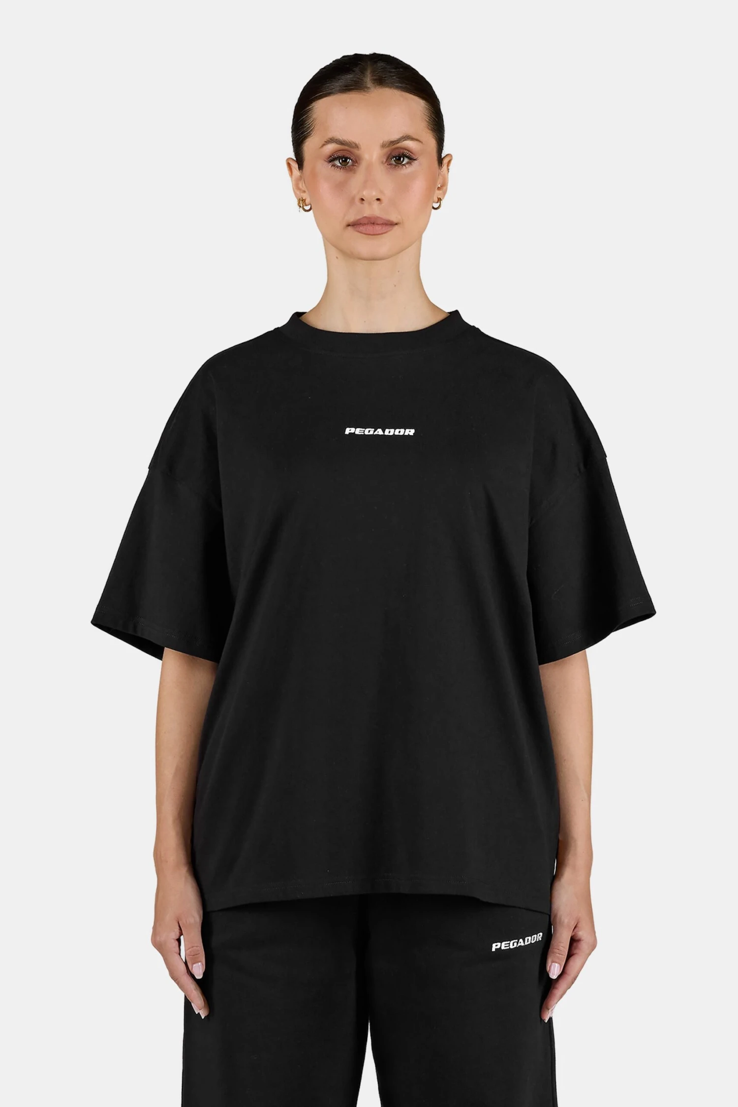 Bracy Heavy Oversized Tee Black White 1 Bracy Heavy Oversized Tee Black White