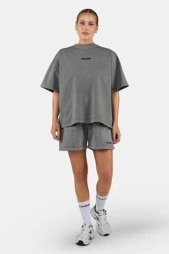 Bracy Heavy Oversized Tee Vintage Grey Black 8 Bracy Heavy Oversized Tee Vintage Grey Black -Pegador Sale Store PGDR 3340 386 001 BRACY HEAVY OVERSIZED TEE VINTAGE GREY BLACK 6729 1