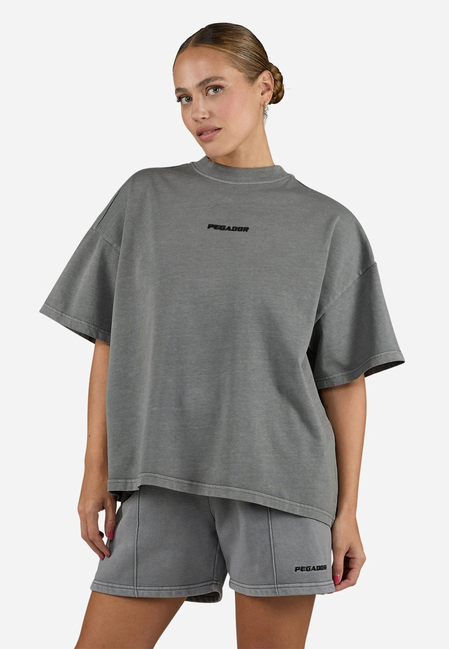 Bracy Heavy Oversized Tee Vintage Grey Black 1 Bracy Heavy Oversized Tee Vintage Grey Black