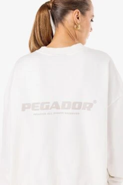 Tory Logo Oversized Sweater Washed Warm White -Pegador Sale Store PGDR 4700 551 WASHEDWARMWHITE 0894 62a1e5da 3bc5 4f1e bd4a 42cf7899e1f2