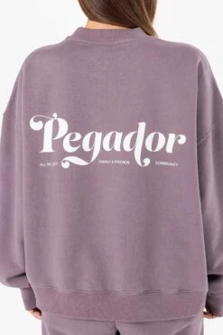 Sienna Oversized Sweater Washed Dusty Grape -Pegador Sale Store PGDR 4722 557 WASHEDDUSTYGRAPE 0859 5dfc174e 08dc 4f0f 9959 d171bf7250a8