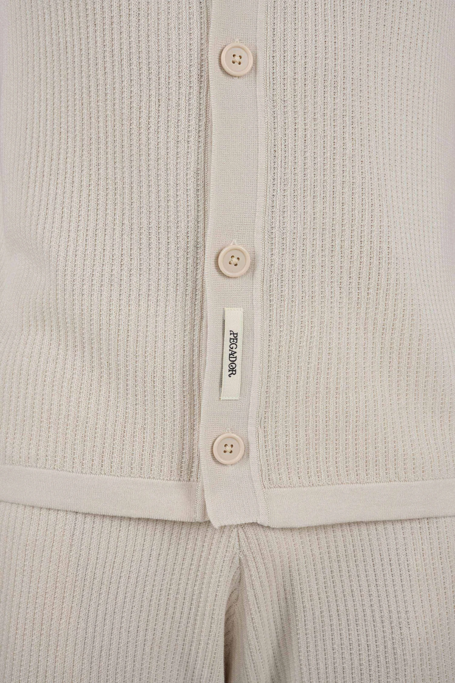 Campbell Knit Shirt Dark Unbleached 5 Campbell Knit Shirt Dark Unbleached - Image 5