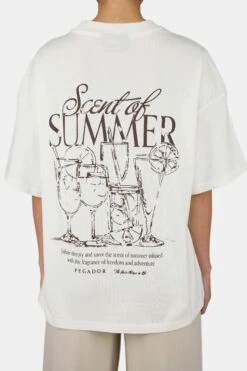 Tapo Heavy Oversized Tee Washed Unbleached -Pegador Sale Store PGDR 6073 575 Tapo Heavy Oversized Tee Washed Unbleached 5916