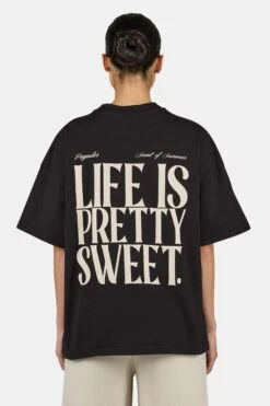 Tinca Heavy Oversized Tee Washed Black