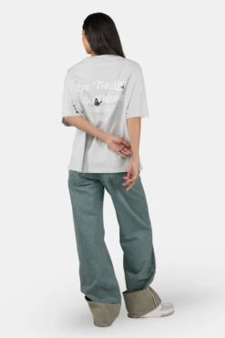 Noria Heavy Oversized Tee Washed Pure Grey -Pegador Sale Store PGDR 6079 582 6213