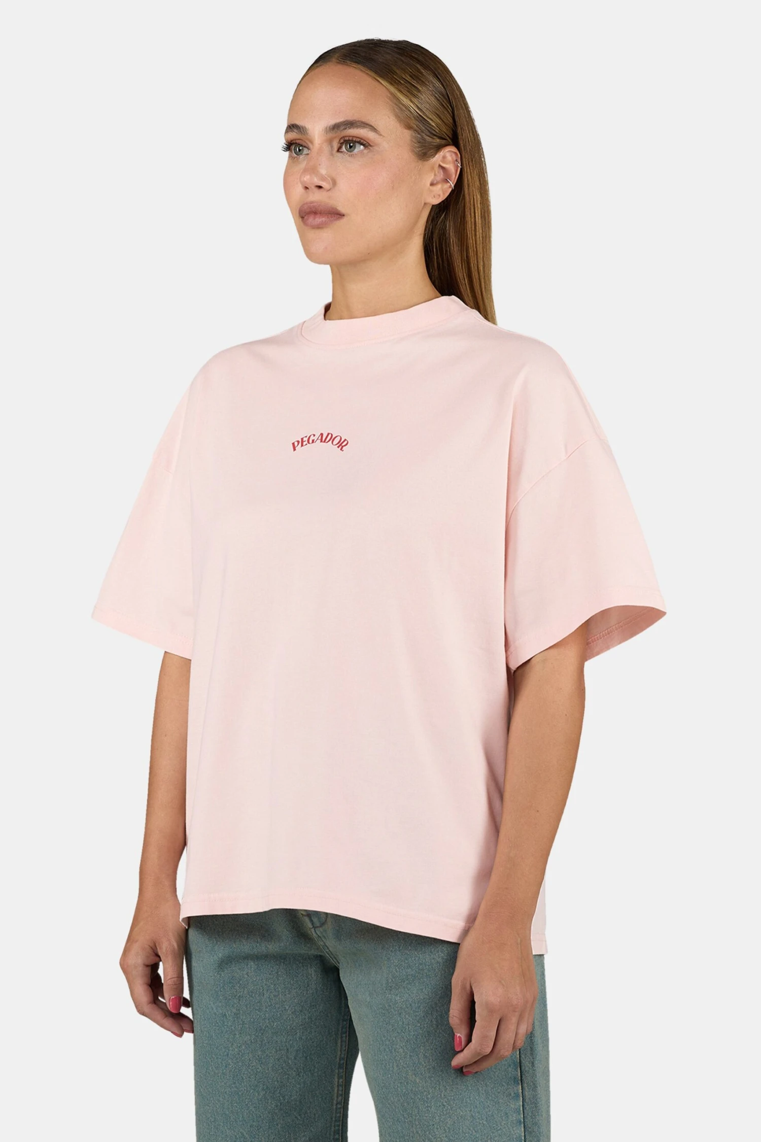 Malli Heavy Oversized Tee Washed Dusty Rose 4 Malli Heavy Oversized Tee Washed Dusty Rose - Image 4