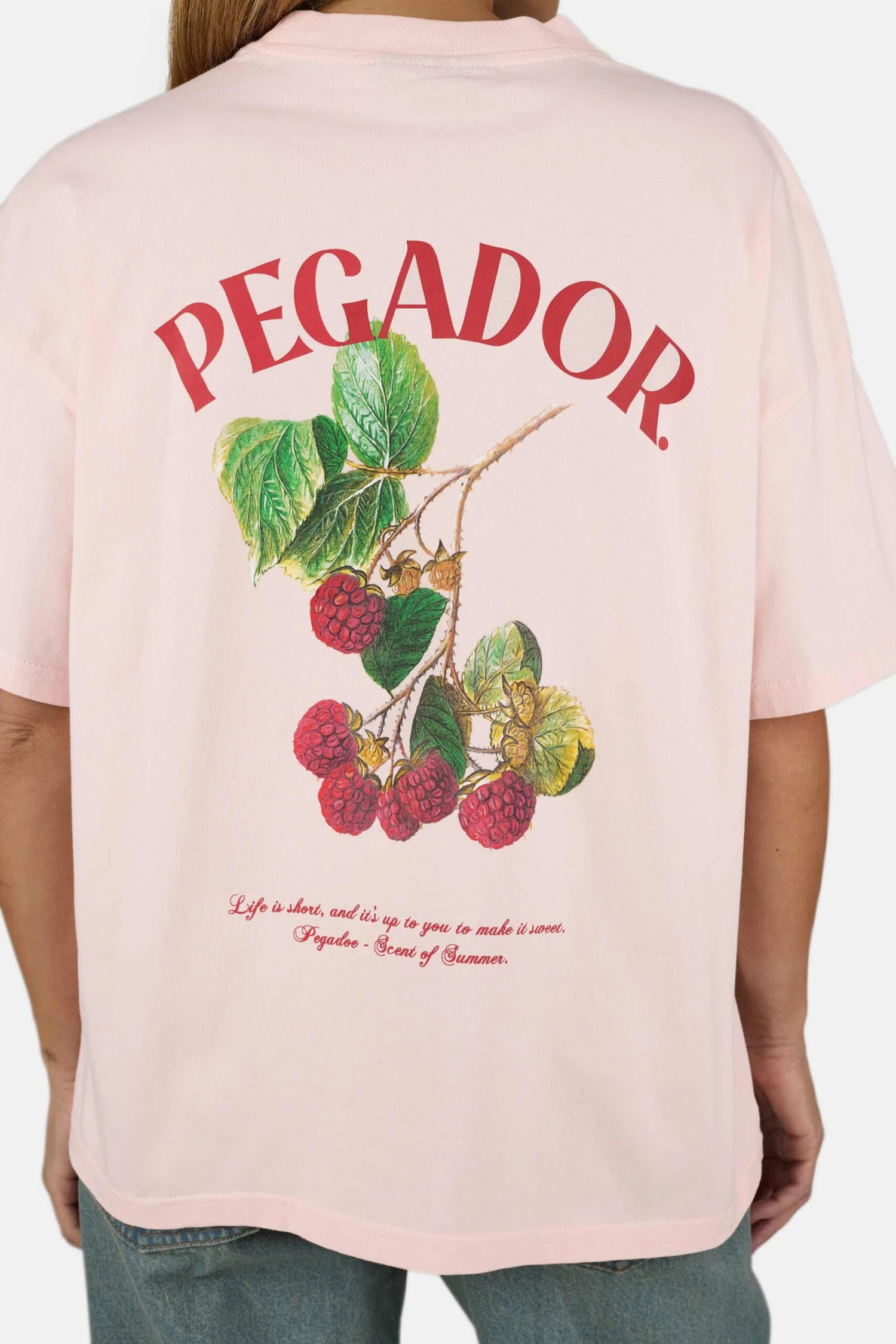 Malli Heavy Oversized Tee Washed Dusty Rose 5 Malli Heavy Oversized Tee Washed Dusty Rose - Image 5