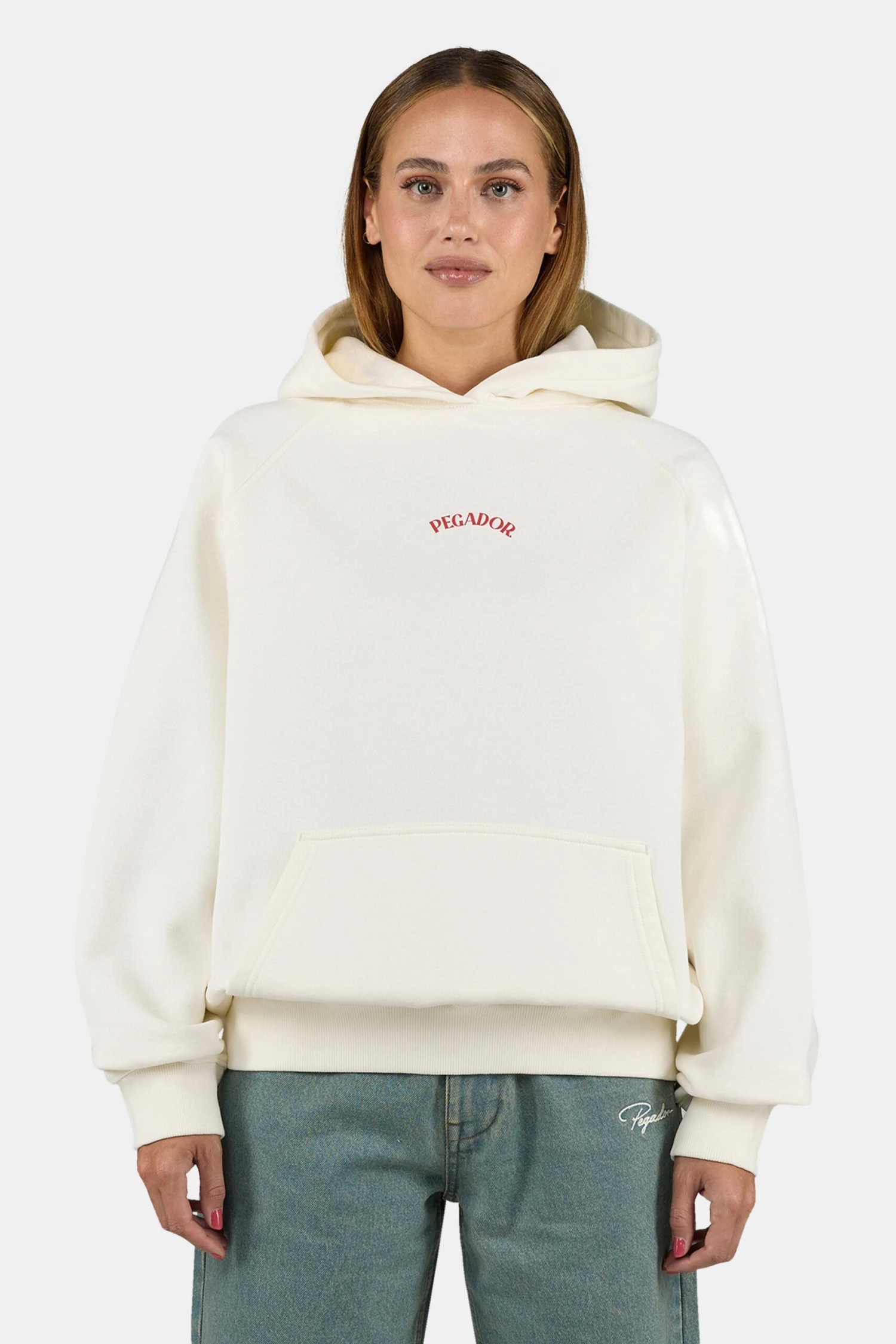 Malli Oversized Raglan Hoodie Washed Unbleached 3 Malli Oversized Raglan Hoodie Washed Unbleached - Image 3