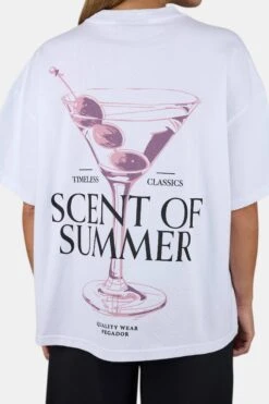 Jorba Heavy Oversized Tee White -Pegador Sale Store PGDR 6094 004 Jorba Heavy Oversized Tee White 6070