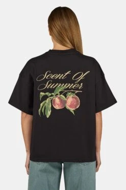 Maray Heavy Oversized Tee Washed Black