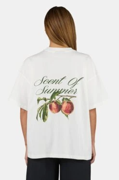 Maray Heavy Oversized Tee Washed Unbleached