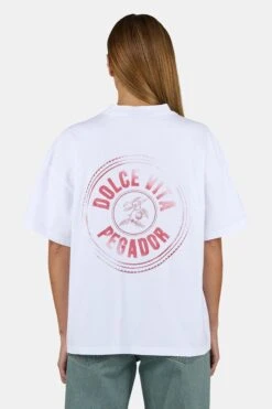 Nadia Heavy Oversized Tee White