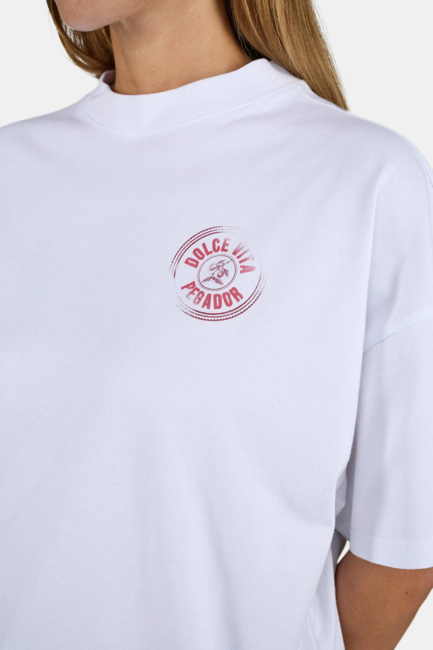 Nadia Heavy Oversized Tee White 6 Nadia Heavy Oversized Tee White - Image 6