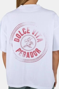 Nadia Heavy Oversized Tee White 11 Nadia Heavy Oversized Tee White -Pegador Sale Store PGDR 6100 004 Nadia Heavy Oversized Tee White 5813