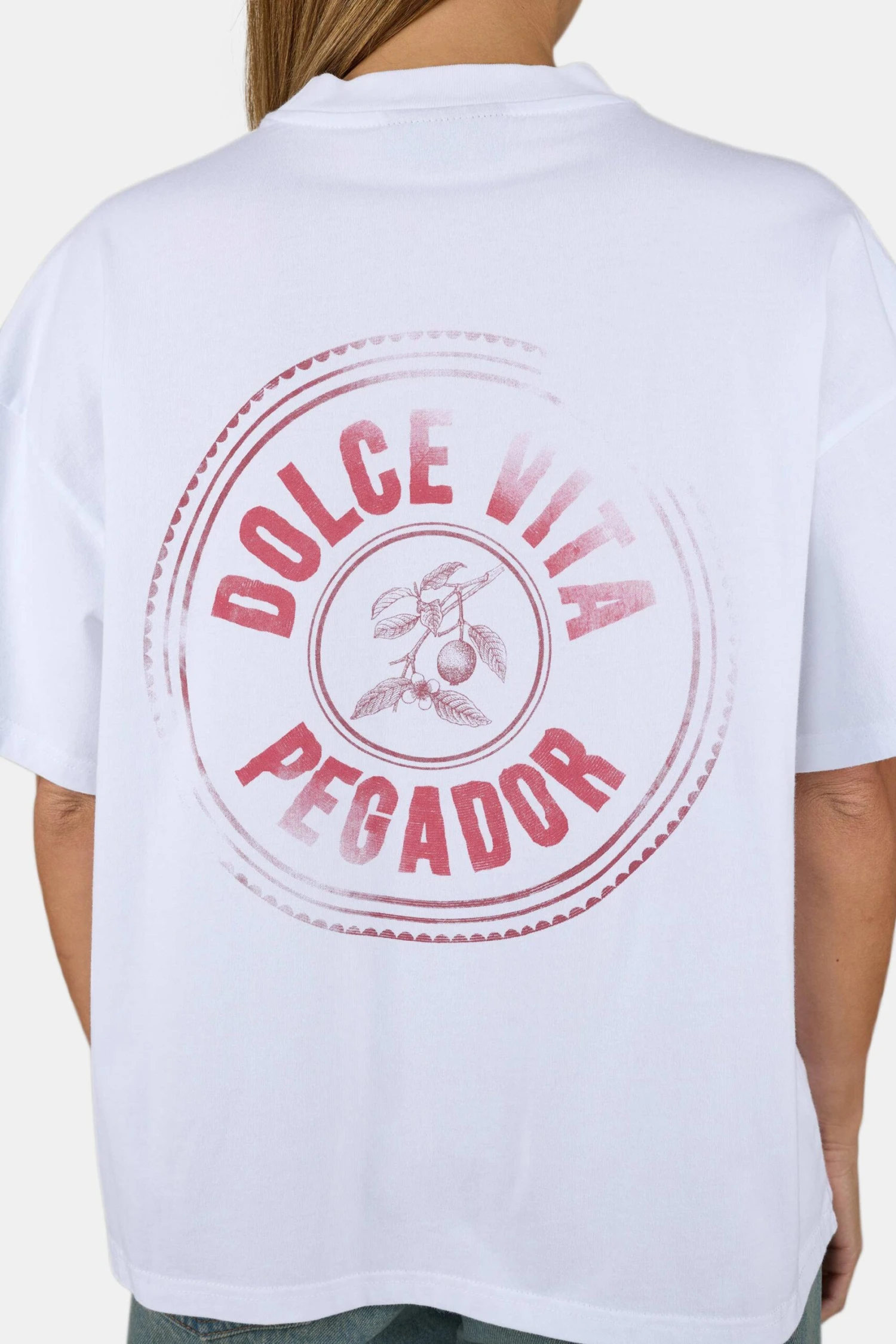 Nadia Heavy Oversized Tee White 5 Nadia Heavy Oversized Tee White - Image 5