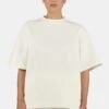 Amanda Oversized Rib Tee Washed Unbleached