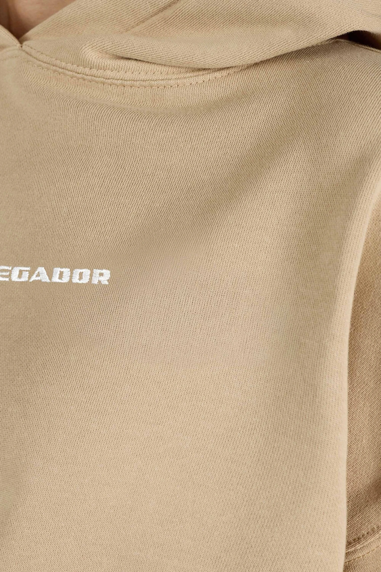 Clarita Logo Oversized Hoodie Washed Cappuccino White 5 Clarita Logo Oversized Hoodie Washed Cappuccino White - Image 5