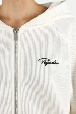 Dayita Raglan Rib Jacket Washed Warm White -Pegador Sale Store PGDR 6201 551 DAYITA RAGLAN RIB JACKET WASHED WARM WHITE 2702 1