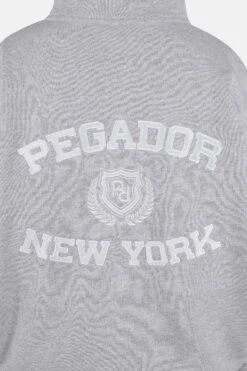 Frieda Oversized Halfzip Sweater Heather Grey 12 Frieda Oversized Halfzip Sweater Heather Grey -Pegador Sale Store PGDR 6210 224 FRIEDA OVERSIZED HALFZIP HEATHER GREY 22780