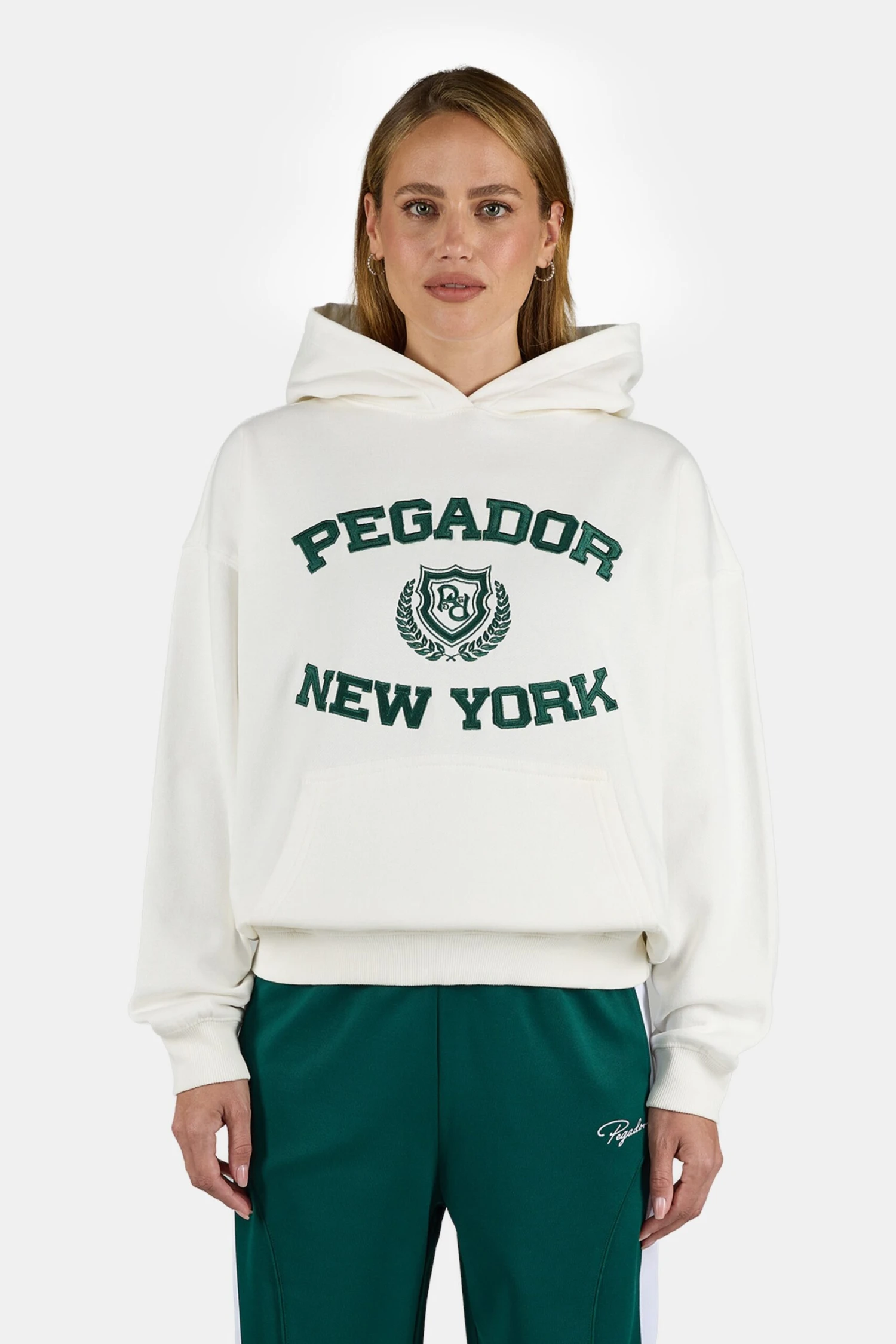 Frieda Oversized Hoodie Washed Warm White