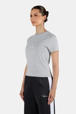 Lida Slim Tee Heather Grey -Pegador Sale Store PGDR 6222 224 LIDA SLIM TEE HEATHER GREY 3033