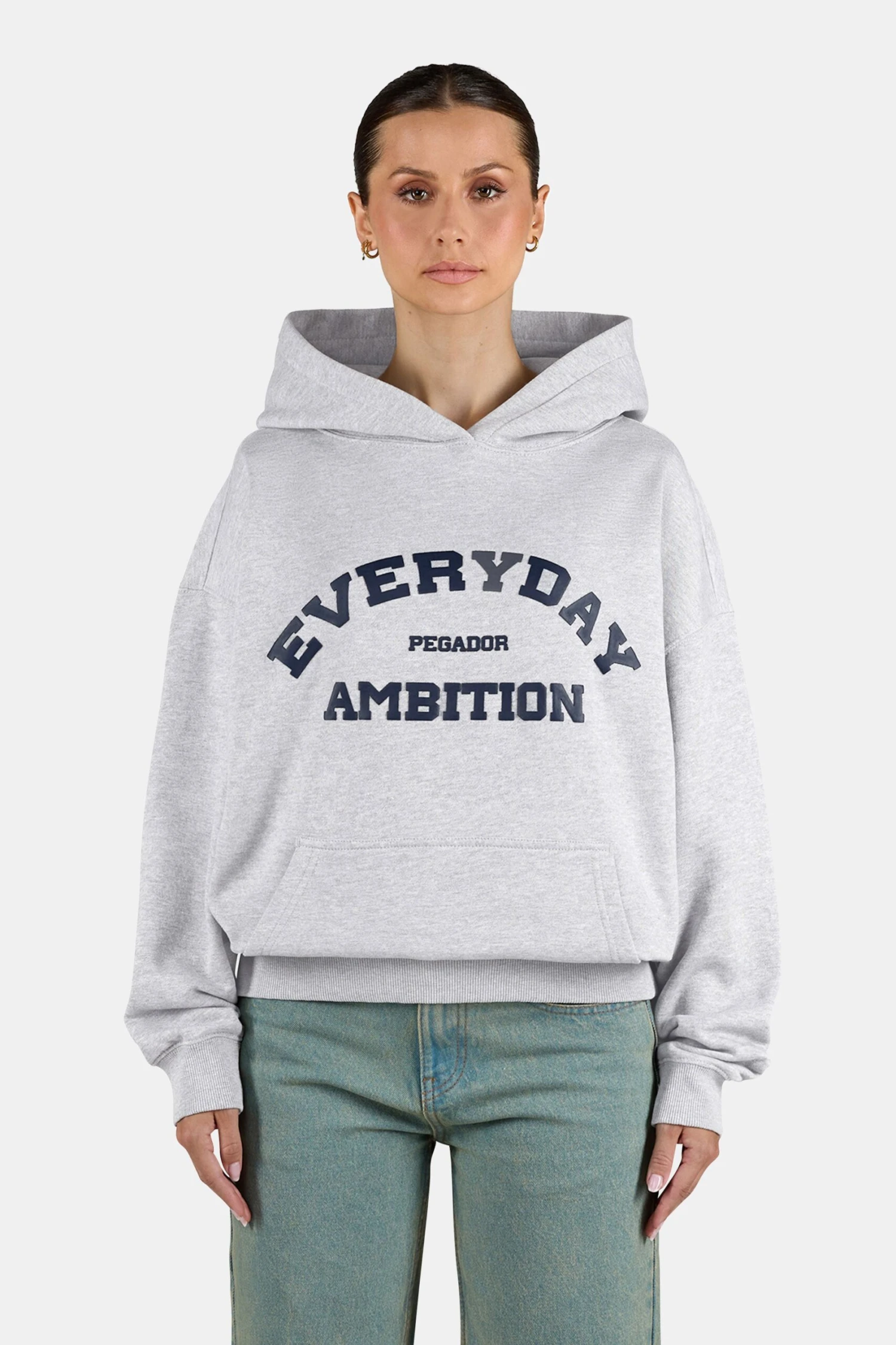 Tulia Oversized Hoodie Heather Grey 1 Tulia Oversized Hoodie Heather Grey