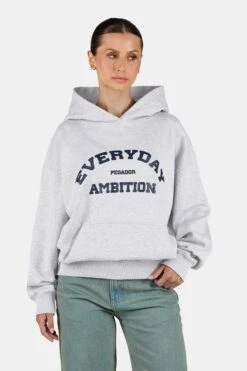 Tulia Oversized Hoodie Heather Grey 9 Tulia Oversized Hoodie Heather Grey -Pegador Sale Store PGDR 6238 224 TULIA OVERSIZED HOODIE HEATHER GREY 3391 crop 1