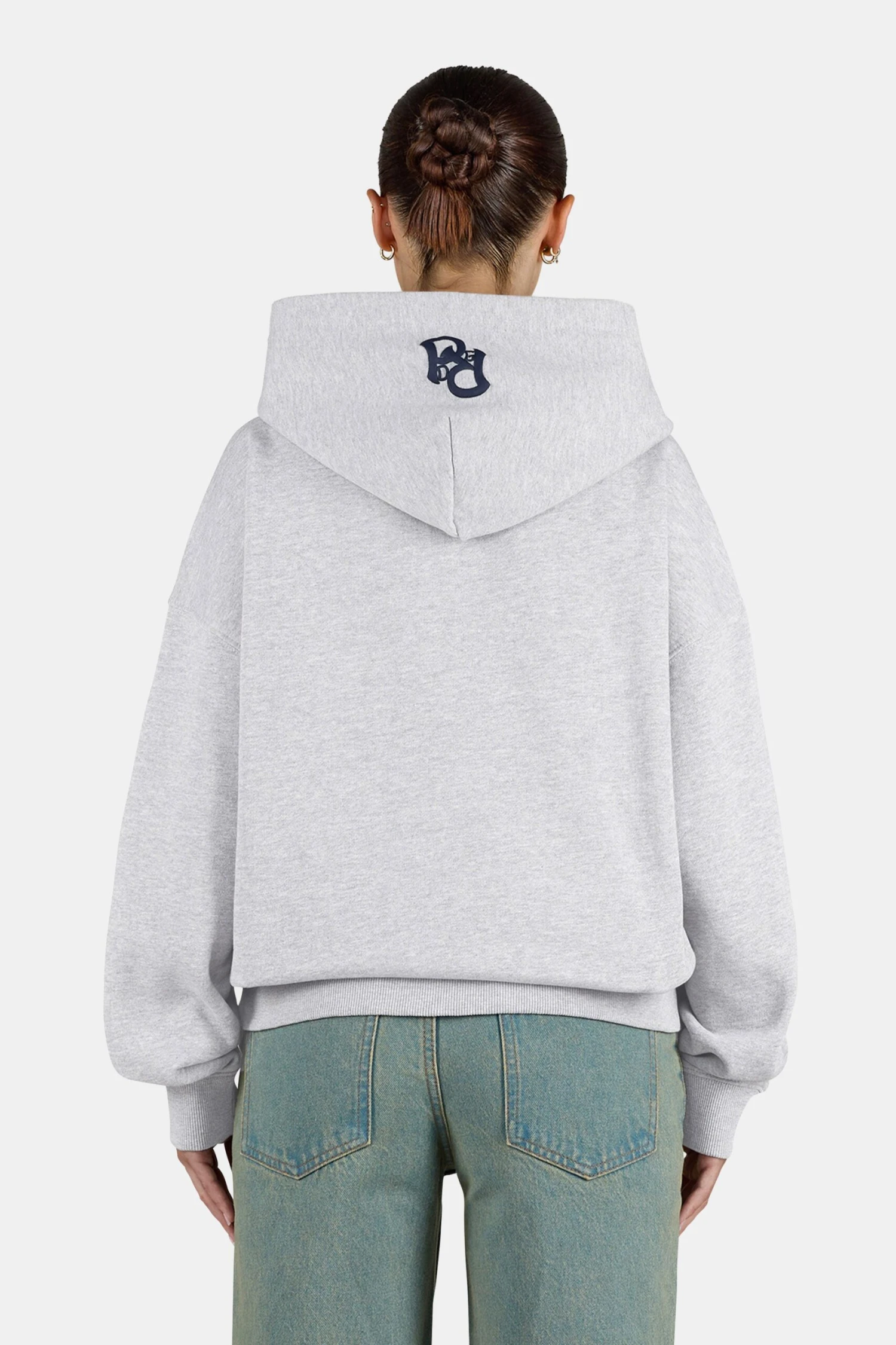 Tulia Oversized Hoodie Heather Grey 5 Tulia Oversized Hoodie Heather Grey - Image 5