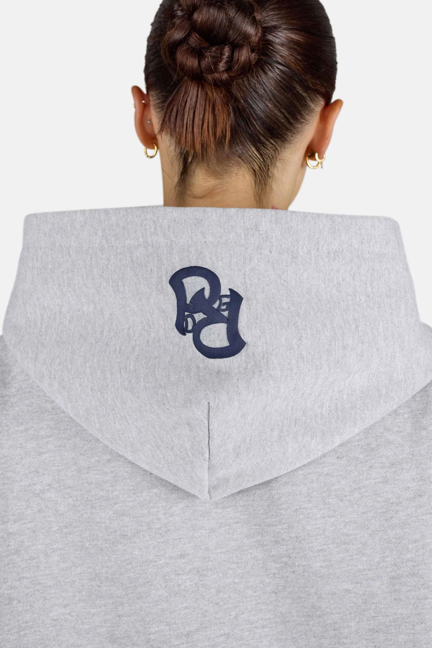 Tulia Oversized Hoodie Heather Grey 7 Tulia Oversized Hoodie Heather Grey - Image 7