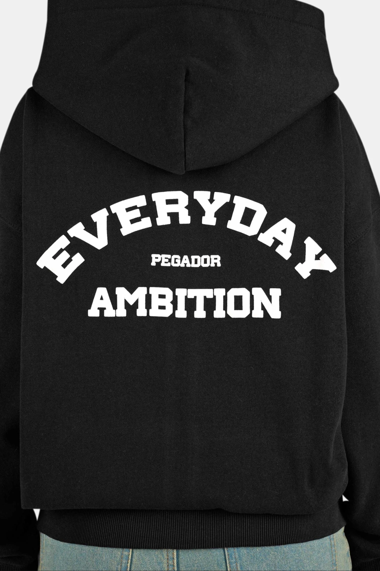 Tulia Oversized Sweat Jacket Washed Black 6 Tulia Oversized Sweat Jacket Washed Black - Image 6