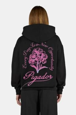 Palora Oversized Sweat Jacket Washed Black