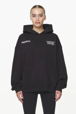 Cadogan Oversized Hoodie Black -Pegador Sale Store PGDR BUILD TO LAST E COMMERCE WMNS10109 1