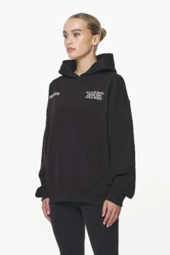 Cadogan Oversized Hoodie Black -Pegador Sale Store PGDR BUILD TO LAST E COMMERCE WMNS10111