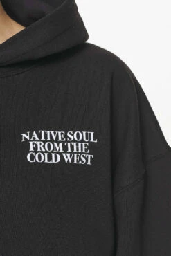 Cadogan Oversized Hoodie Black -Pegador Sale Store PGDR BUILD TO LAST E COMMERCE WMNS10123